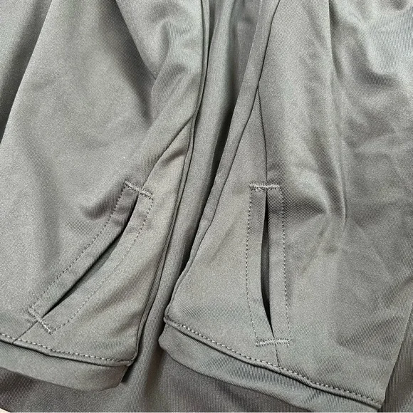 Betabrand Red Eye Charcoal Gray Long-Sleeve Travel Dress Size Small Hooded - Picture 5 of 13